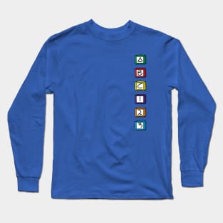 AlphaNumeric Blocks Long Sleeve T-Shirt